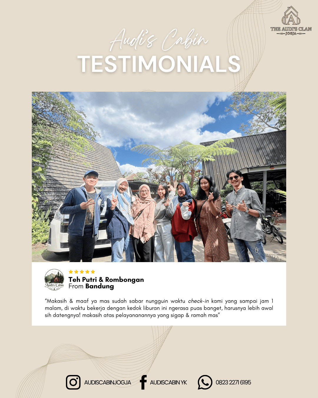 Friendly Service - The Audi's Clan Jogja