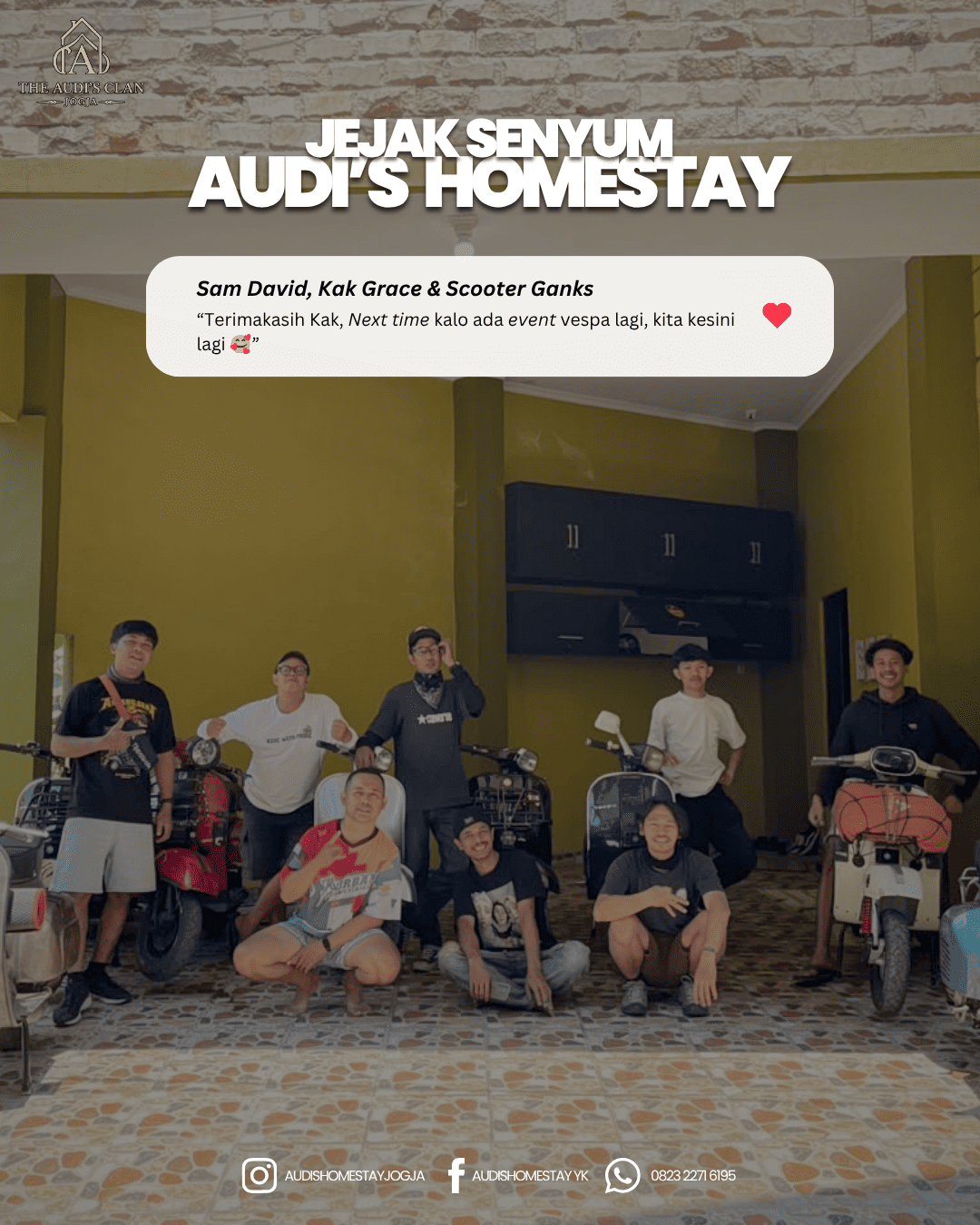 Memorable Stay - The Audi's Clan Jogja